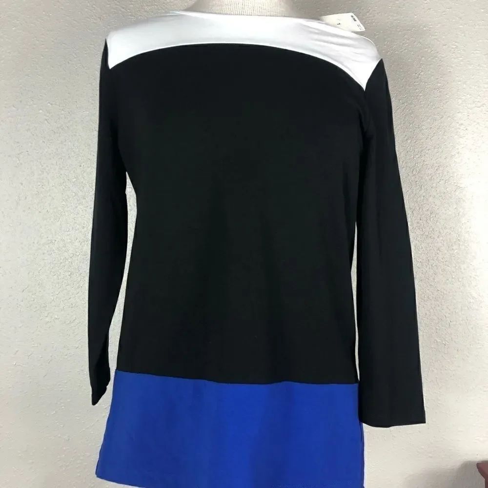 NWT Lauren Ralph Lauren Long Sleeve Top Size Large
